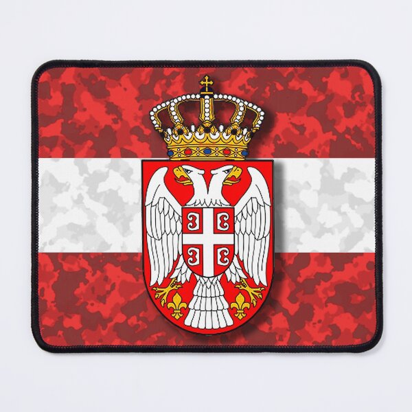 Item preview, Grb Srbije - maska u boji designed and sold by TinThor.