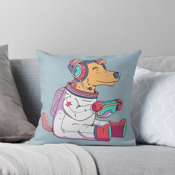 Item preview, Cute Gamer Animal Cartoon // Space Dog Gamer designed and sold by SLAG-Creative.