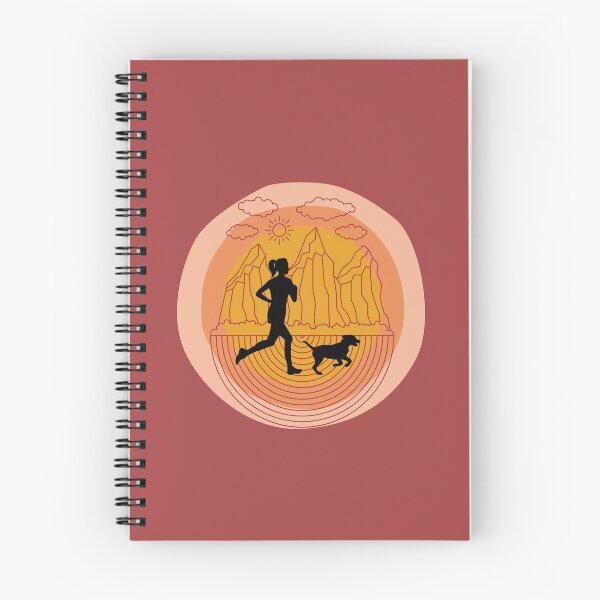 Item preview, Woman Running with Dog designed and sold by Ashley Dennis.