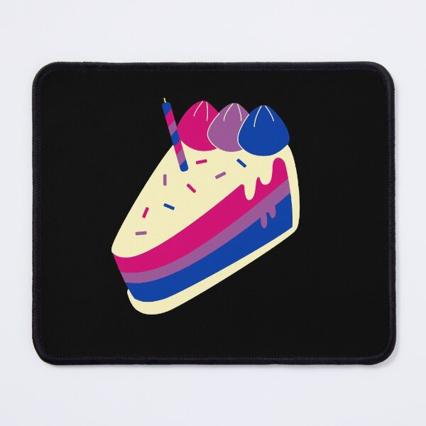 Item preview, Subtle Bisexual cake. bisexual cake. bisexual birthday cake designed and sold by tiredandbored.