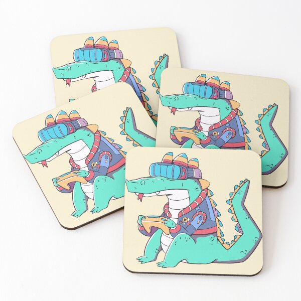 Item preview, Cute Gamer Animal Cartoon // Alligator Gamer designed and sold by SLAG-Creative.