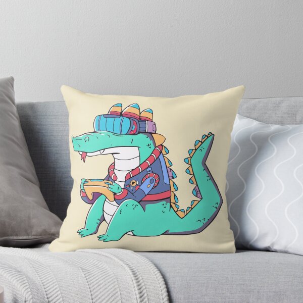 Item preview, Cute Gamer Animal Cartoon // Alligator Gamer designed and sold by SLAG-Creative.
