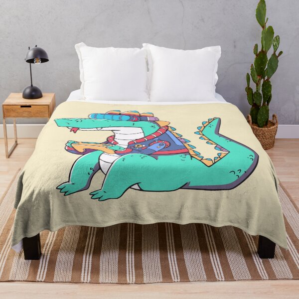 Item preview, Cute Gamer Animal Cartoon // Alligator Gamer designed and sold by SLAG-Creative.
