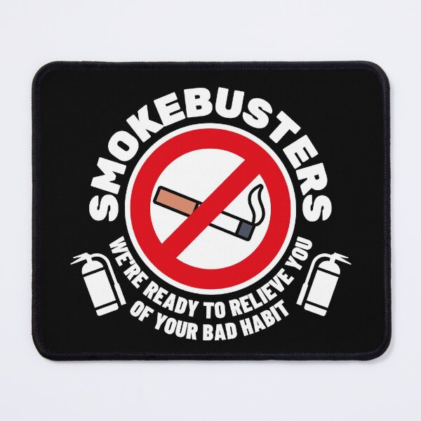 Item preview, Smokebusters No Smoking Sign Logo designed and sold by MovieVigilante.