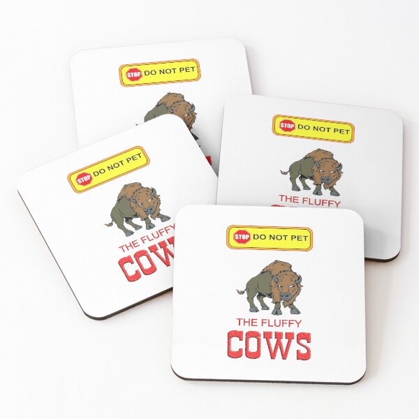 Item preview, Do Not Pet The Fluffy Cows designed and sold by Gaelashirts.