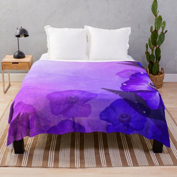 Artikelvorschau, Schönes Violett-Blumen-Design entworfen und verkauft von NexusArts.