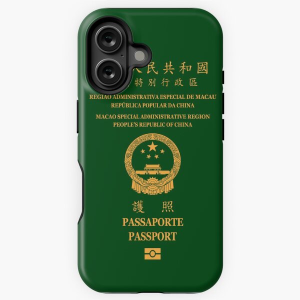 Item preview, Macau passport  designed and sold by Travellerz.