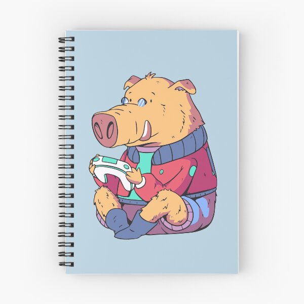 Item preview, Cute Gamer Animal Cartoon // Warthog Gamer designed and sold by SLAG-Creative.