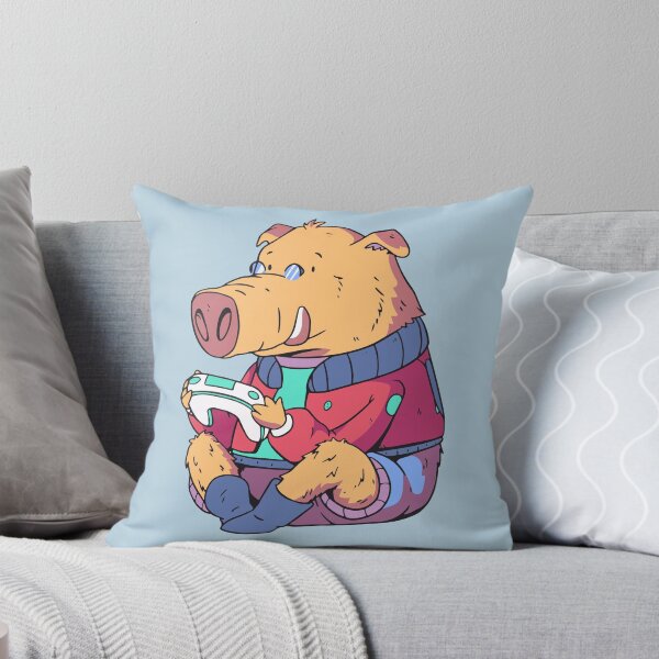 Item preview, Cute Gamer Animal Cartoon // Warthog Gamer designed and sold by SLAG-Creative.