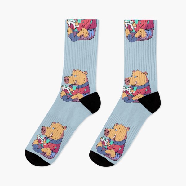 Item preview, Cute Gamer Animal Cartoon // Warthog Gamer designed and sold by SLAG-Creative.