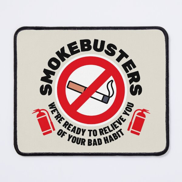 Item preview, Smokebusters designed and sold by MovieVigilante.