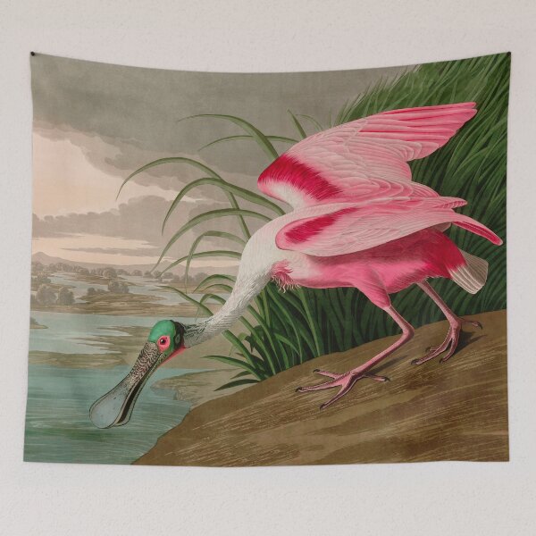Item preview, Roseate Spoonbill Birds of America Audubon Illustration Bird Lovers Gift designed and sold by VintageArchive.