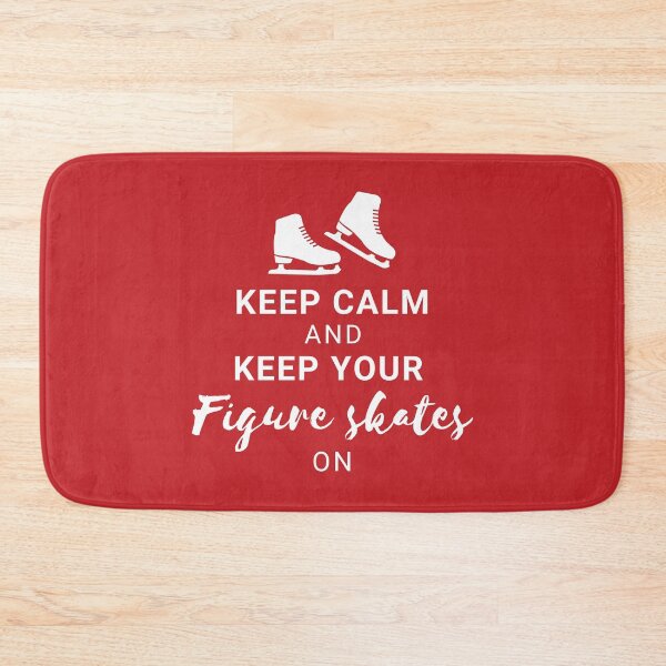 Item preview, Keep Calm And Keep Your Figure Skates On designed and sold by TripleTriple.