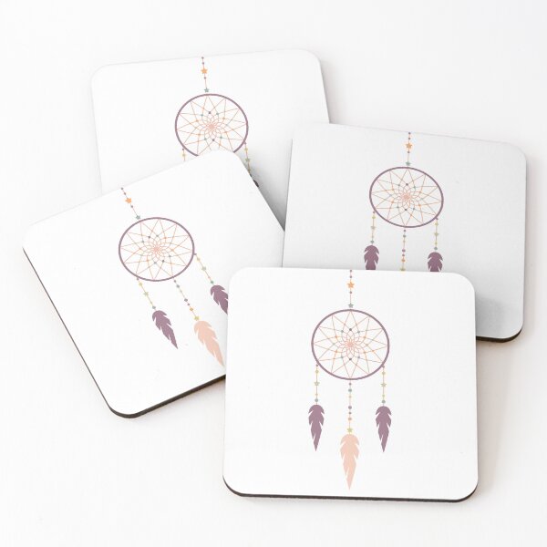 Item preview, Colorful boho illustration of Indian Dream Catcher. Flat boho style. American Indians amulet.  designed and sold by KsuWonder.
