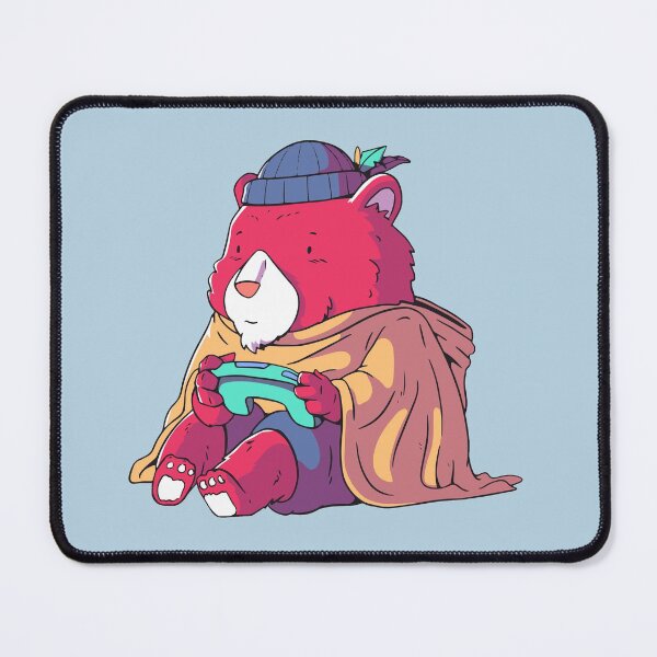 Item preview, Cute Gamer Animal Cartoon // Bear Gamer designed and sold by SLAG-Creative.