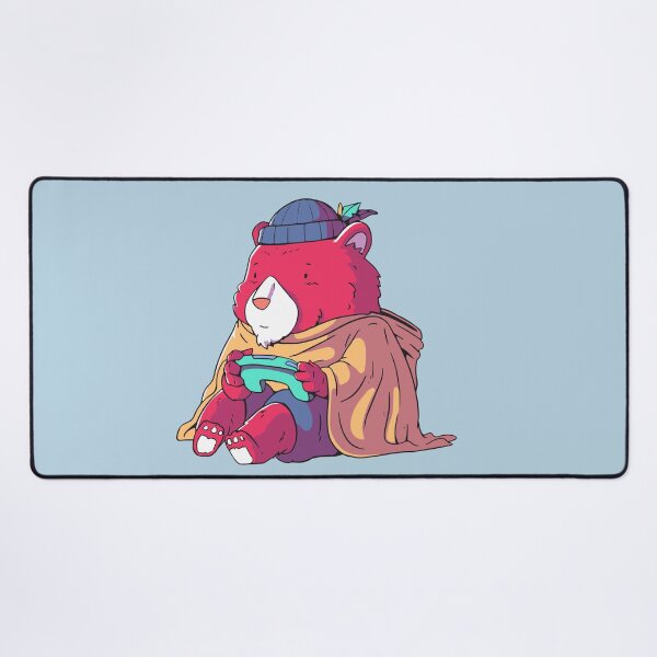 Item preview, Cute Gamer Animal Cartoon // Bear Gamer designed and sold by SLAG-Creative.