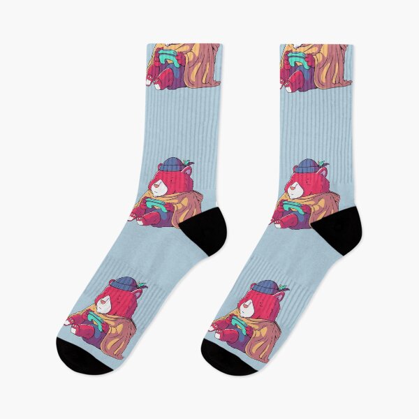 Item preview, Cute Gamer Animal Cartoon // Bear Gamer designed and sold by SLAG-Creative.