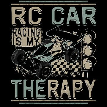 Artwork thumbnail, RC Racing Car Model Car Racing Remote Control Saying Design by brunsch-print
