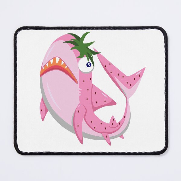 Item preview, Strawberry Shark Sad Face designed and sold by dreamofdenim.