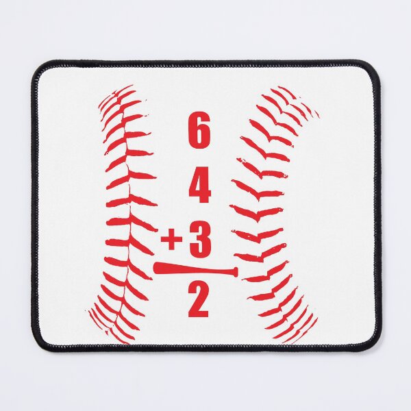 Item preview, Funny Baseball Gift 6+4+3 2 baseball Double Play designed and sold by TCCPublishing.