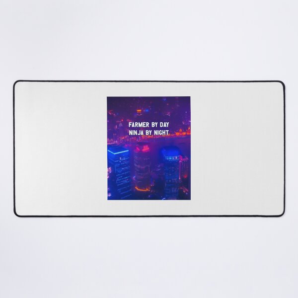 Vista previa del artículo con la obra «Granjero de día, ninja de noche | Regalo perfecto», diseñado y vendido por joanwer.