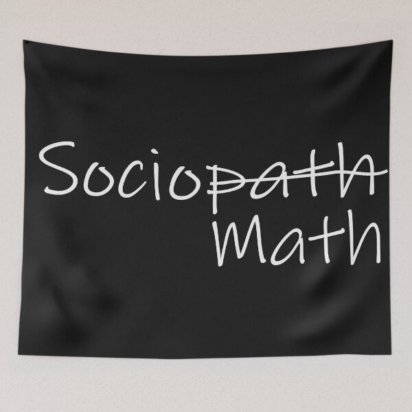 Item preview, sociomath designed and sold by Northendesigns.