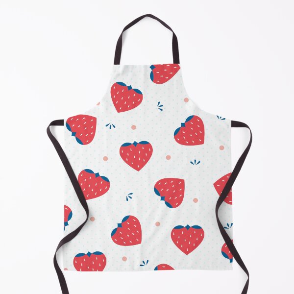 Item preview, Retro Strawberry Dot Pattern designed and sold by kjeppson.