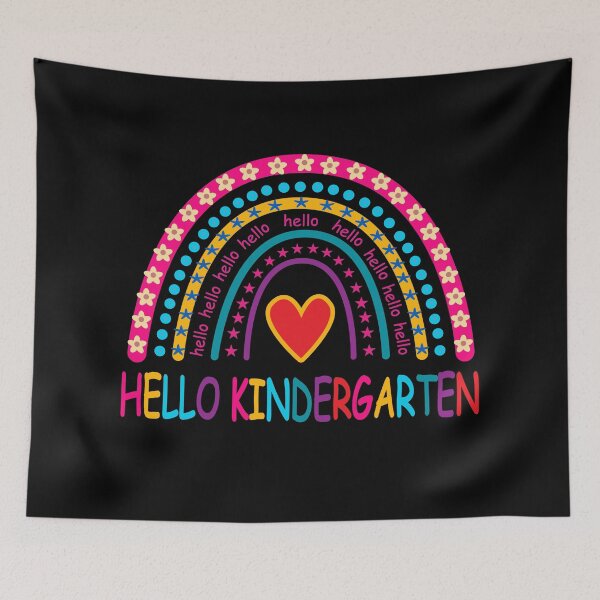 Item preview, Hello Kindergarten. First day of school. designed and sold by Kipcio.