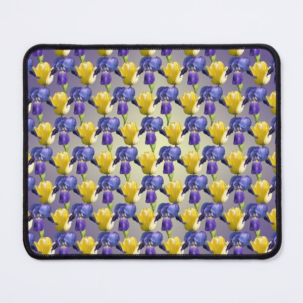 Item preview, Iris and Tulips designed and sold by Kathy Weaver.