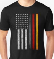 German American Flag Unisex T-Shirt