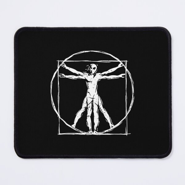 Item preview, Da Vinci Vitruvian Alien Man designed and sold by hobrath.