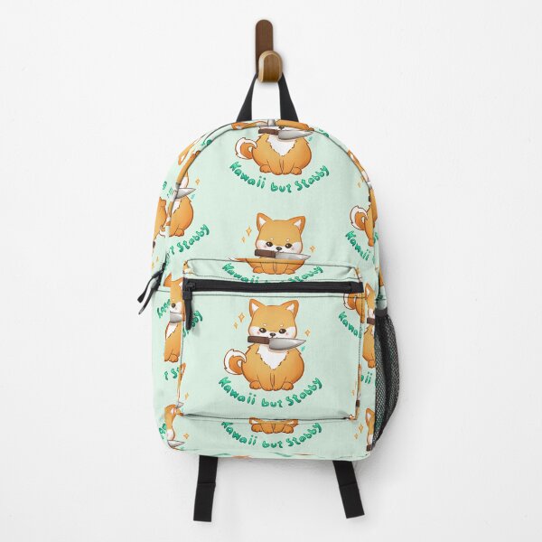 Item preview, Kawaii but Stabby Shiba designed and sold by heysoleilart.