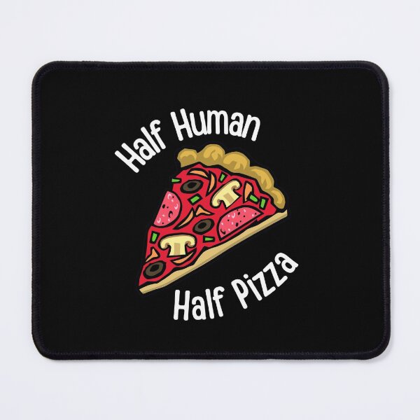 Item preview, Half Human Half Pizza Design designed and sold by tiredandbored.