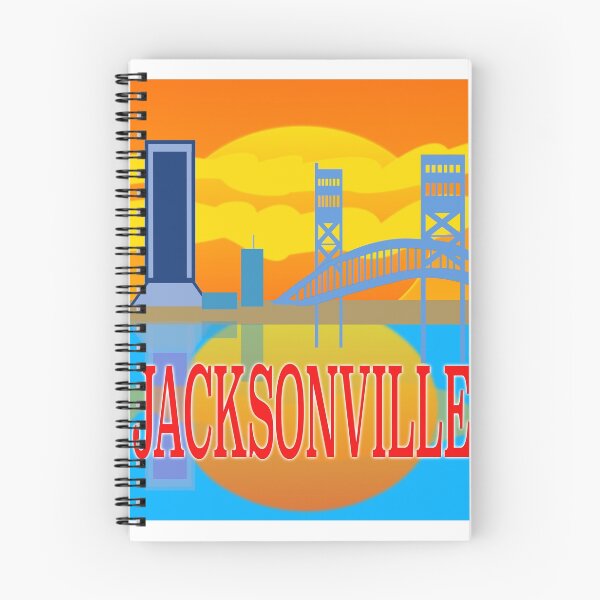 Item preview, Sunny Jacksonville Skyline Beside The St. John River Graphic designed and sold by EdwardMonet.