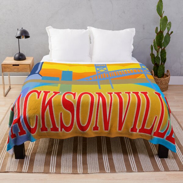 Item preview, Sunny Jacksonville Skyline Beside The St. John River Graphic designed and sold by EdwardMonet.