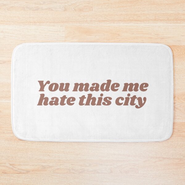 Item preview, You made me hate this city|Happier than ever| Billie eilish  designed and sold by Lavannya.