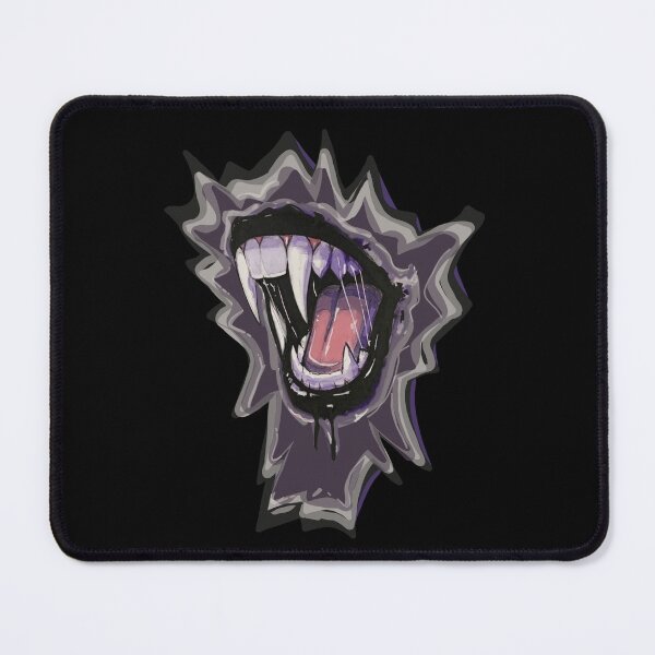 Item preview, big zombie mouth black and white designed and sold by vibeno1.
