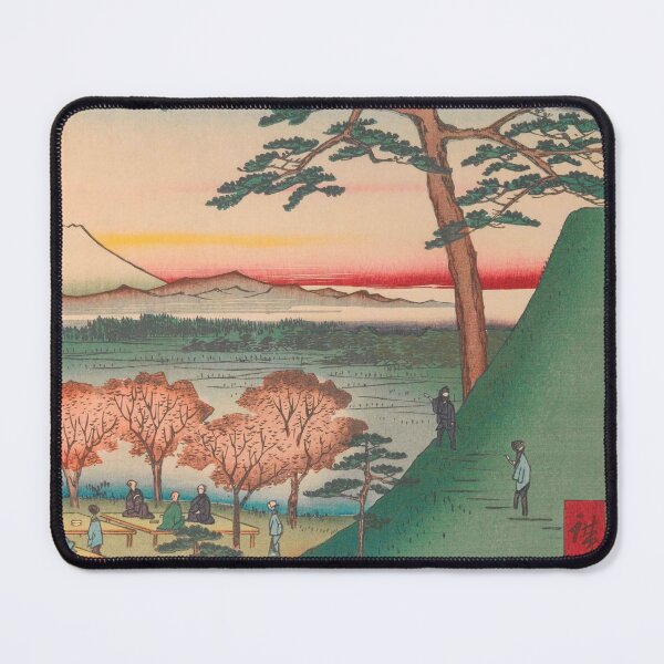 Item preview, Spring Mount Fuji Vintage Ukiyo-e Japanese Art designed and sold by VintageArchive.