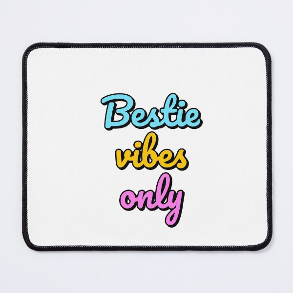 Item preview, Bestie vibes only colorful designed and sold by Inspirationmotivation.