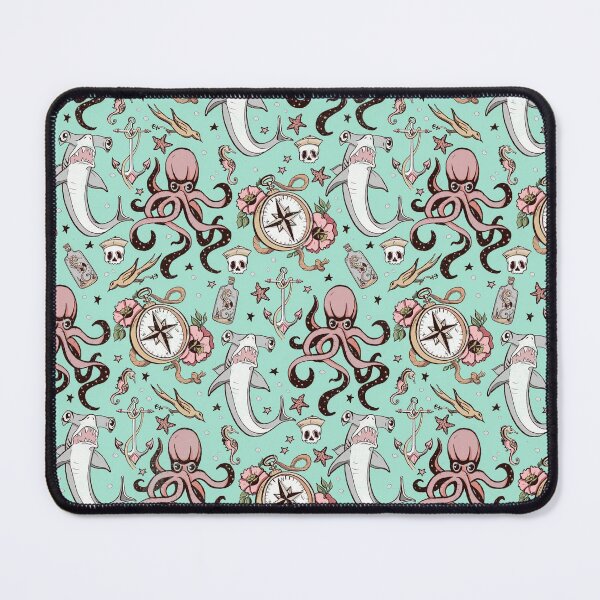 Item preview, Octopus and Hammerhead Pattern designed and sold by Amanda Irene.