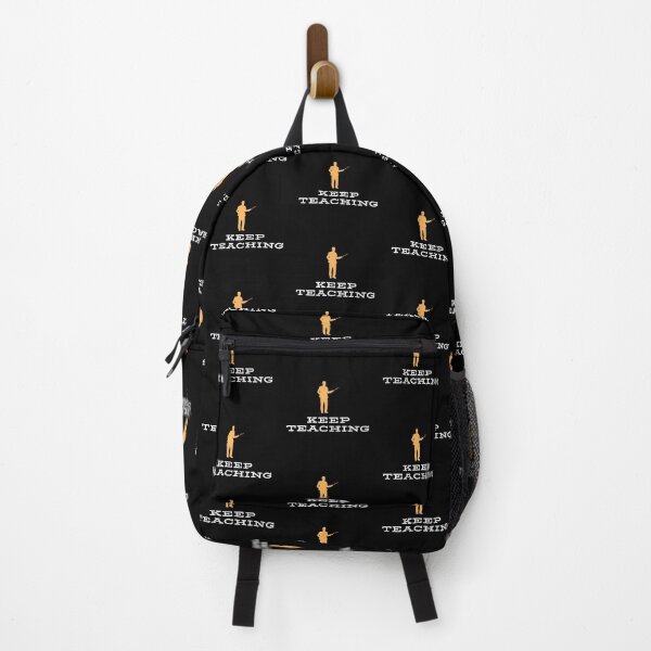 Item preview, Keep Teaching - White Text designed and sold by bonfimarts.