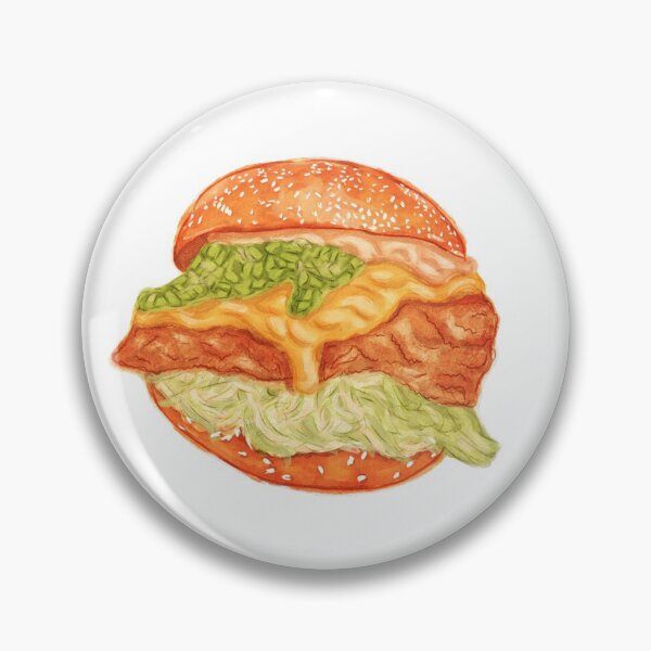 Item preview, Crispy Chicken Burger designed and sold by Bonjustdood.