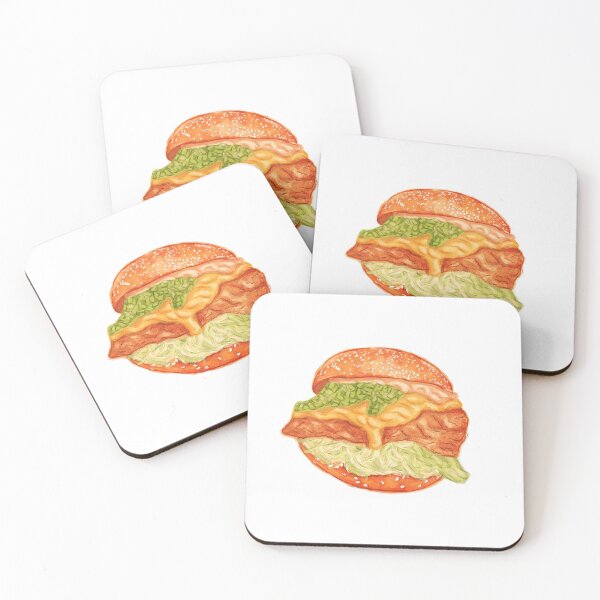 Item preview, Crispy Chicken Burger designed and sold by Bonjustdood.