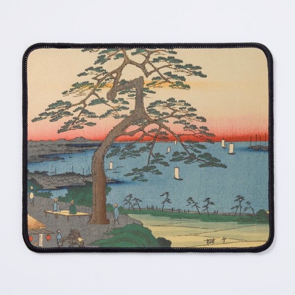 Item preview, Armor-Hanging Pine Vintage Ukiyo-e Japanese Art designed and sold by VintageArchive.