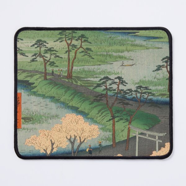 Item preview, Spring Sumamura Hiroshige Vintage Ukiyo-e Japanese Art designed and sold by VintageArchive.