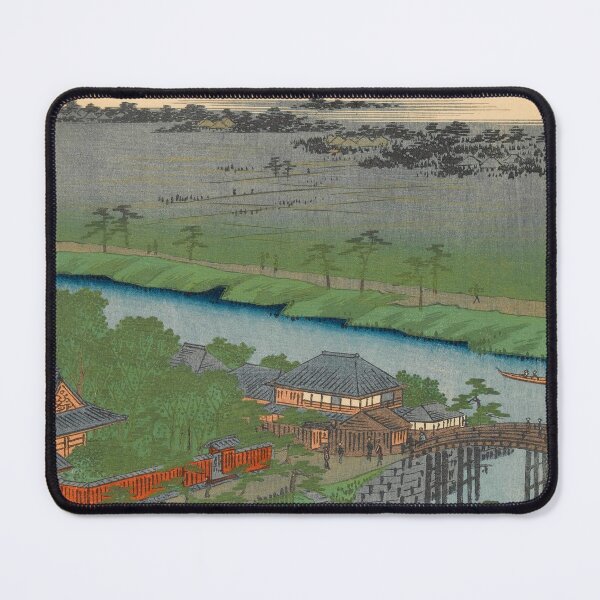 Item preview, Spring Temple Vintage Ukiyo-e Japanese Art designed and sold by VintageArchive.