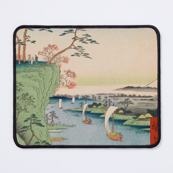 Item preview, Konodai Tone River Vintage Ukiyo-e Japanese Art designed and sold by VintageArchive.