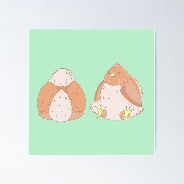 Item preview, Hen Pals | Just Two Cute Chickens Being Best Friends designed and sold by juliuhhh.