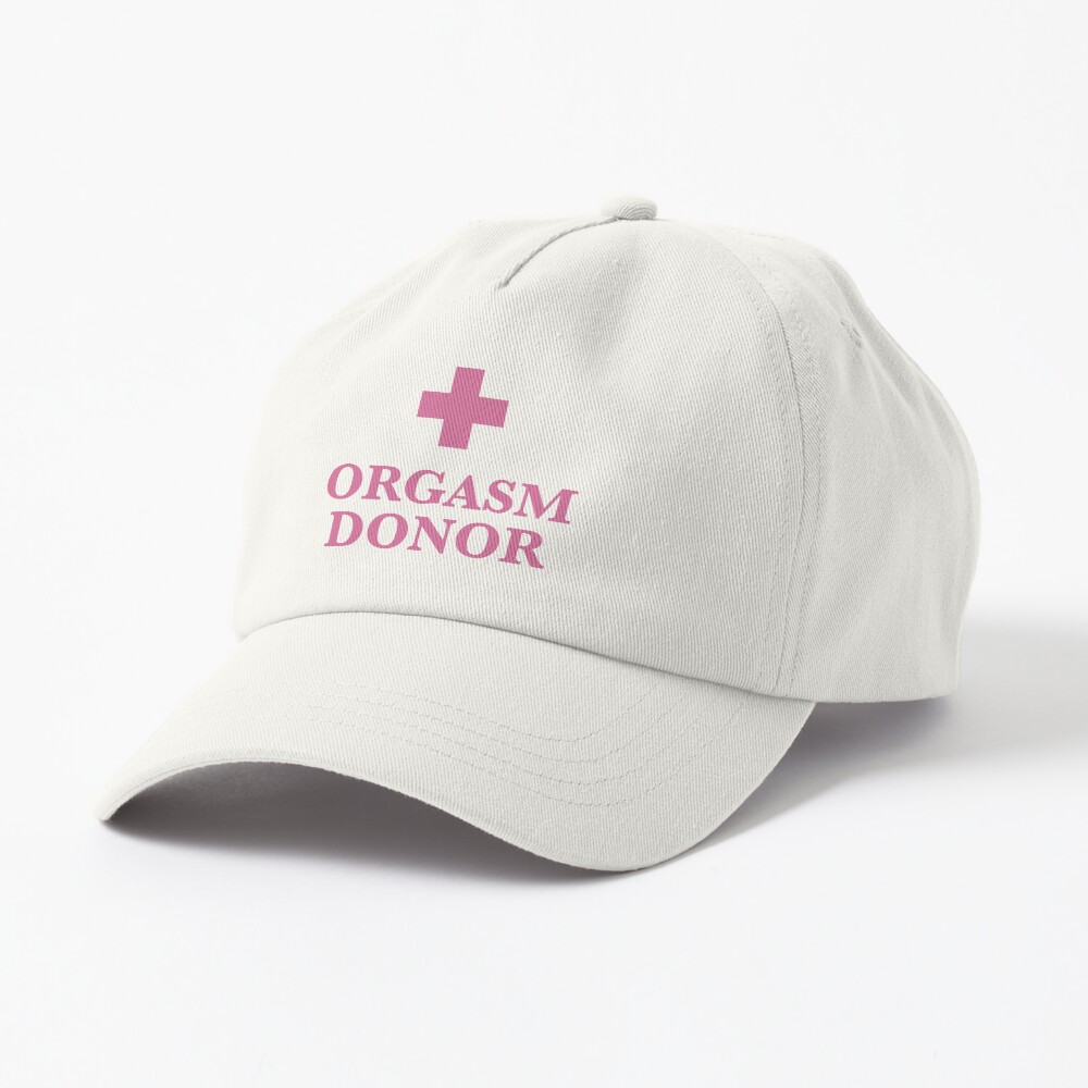 Orgasm Donor Funny Adjustable Trucker Hat Cap 