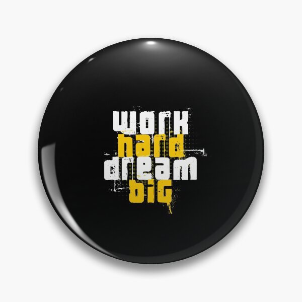 Item preview, Work hard dream big, morivation typography design. designed and sold by Slavic1991.